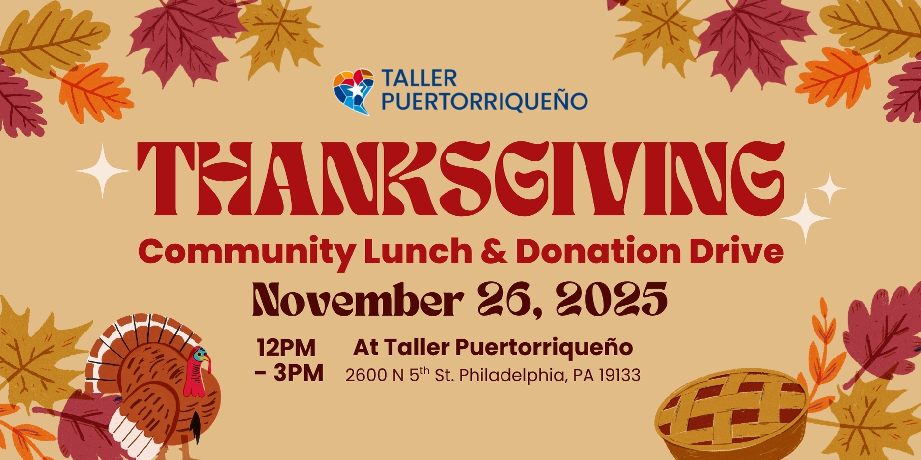 Thanksgiving Community Lunch & Donation Drive