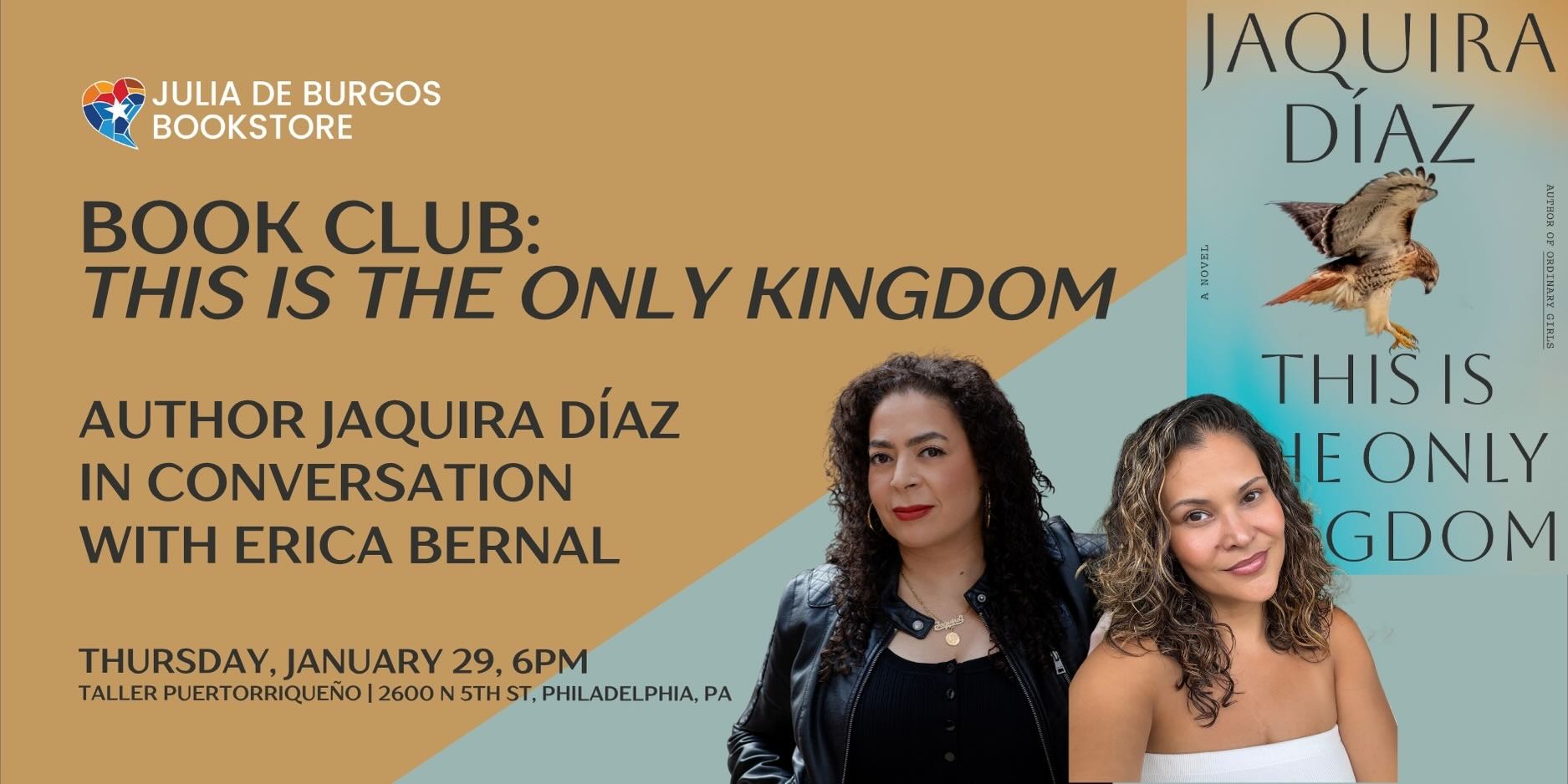 Book Club & Meet the Author: This Is The Only Kingdom